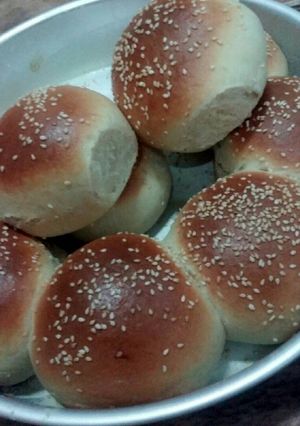 صورة لوصفة خبز البرجر