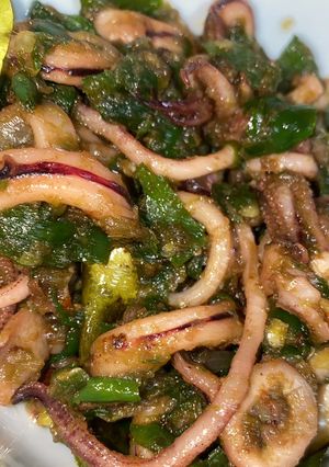 Foto resep Cumi sambal ijo