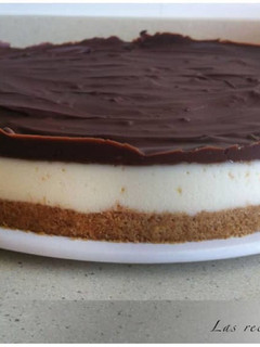 Foto principal de Tarta de queso y chocolate