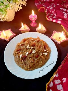 ફાડા લાપસી પ્રસાદી (Fada Lapsi Prasadi Recipe In Gujarati) રેસીપી મુખ્ય ફોટો