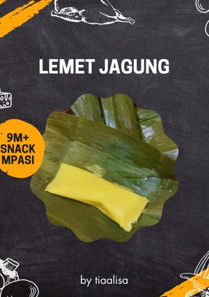 Foto resep Snack MPASI 9m+ : Lemet Jagung