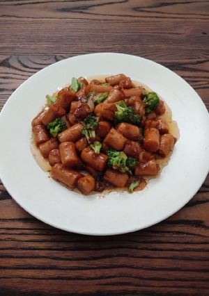 Foto resep Sosis brokoli saus teriyaki