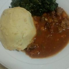 A picture of Mashed sweet potatoes.