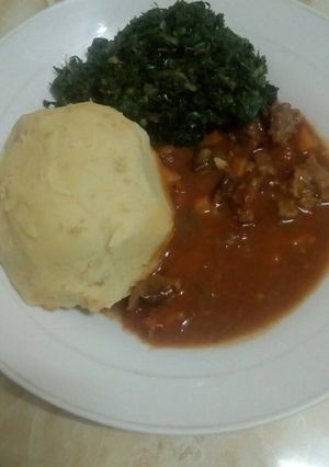 A picture of Mashed sweet potatoes.
