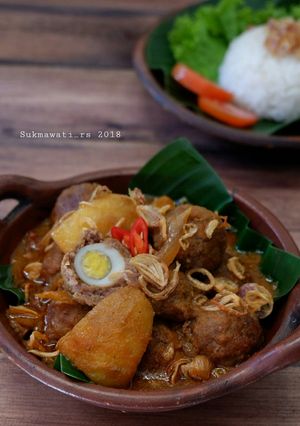 Foto resep Semur Bola Daging