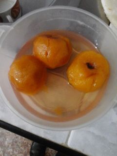 Una foto de Dulce de durazno criollo