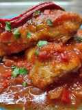 Ventresca de atún con tomate