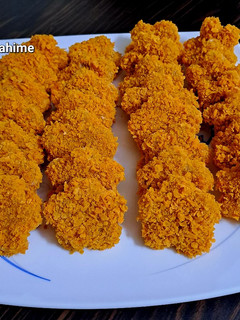 عکسی از دستور ناگت مرغ
