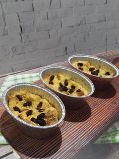 Foto resep Puding roti tawar panggang