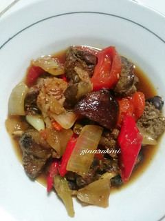 Foto resep Gongso Ati Ampela