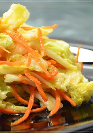 Фото Вкусная Маринованная Пекинская Капуста. Быстрый и простой рецепт закуски.