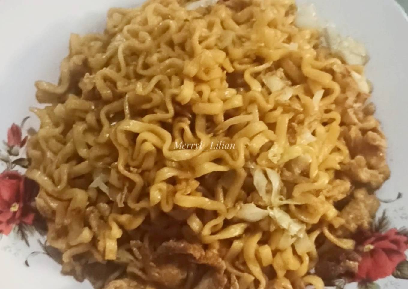 Mie goreng pipih