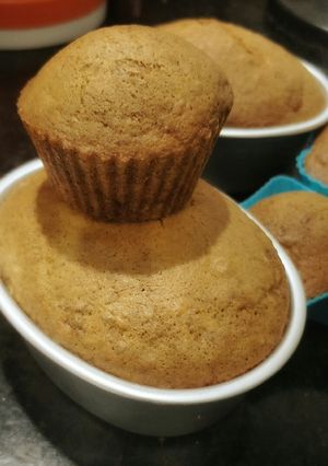 Hình của món Bánh muffin chuối cho bé 12m+ bằng nckd.