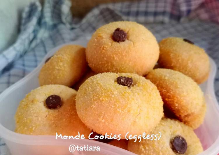 Resep Monde cookies (eggless) yang Enak