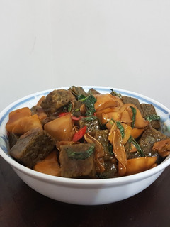 素食三杯杏鮑菇智慧糕 的食譜成品照片