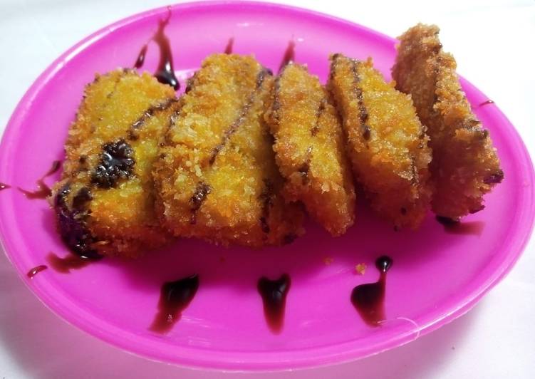 Pisang goreng crispy