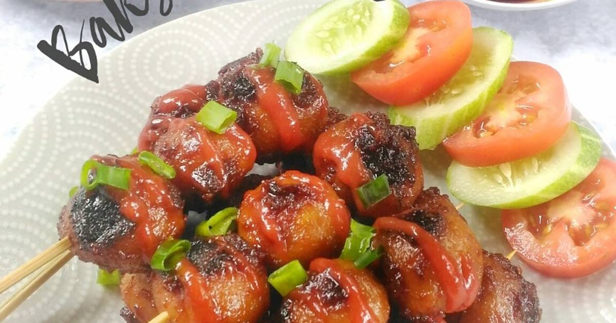 Resep Bakso Bakar Oleh Mamaquink Cookpad