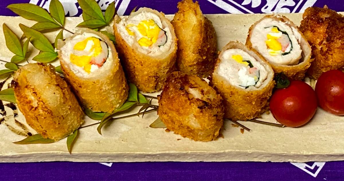 Chicken Fillet Roll Fry Recipe by Aunty Eiko's international cuisine