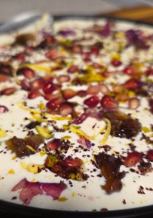A picture of Sweet labneh.