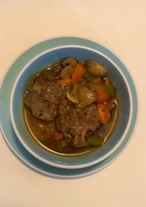 A picture of Slow Cooker Oxtail.