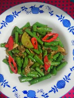 Foto resep Tumis Kacang Panjang