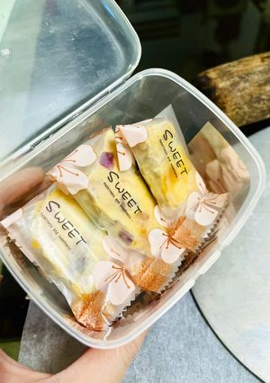 Hình của món Kẹo hạt - kẹo hạnh phúc - kẹo nougat.
