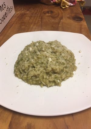 Foto di Risotto con asparagi selvatici
