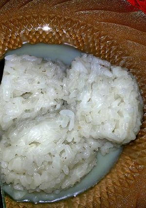 Foto resep ketan susu