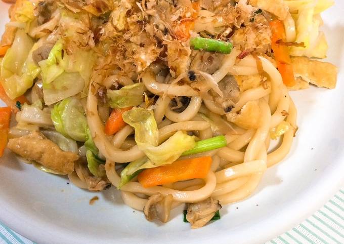 Yaki Udon - Stir fried udon noodle
