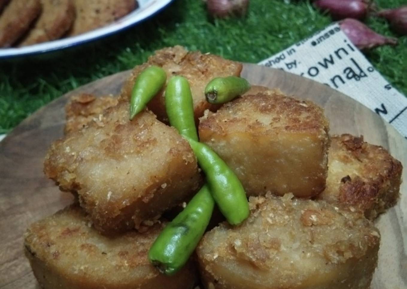 Tempe gembos bumbu bacem