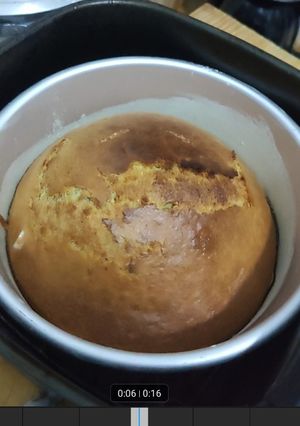 Una foto de Torta de Limón y Almendras en Airfryer