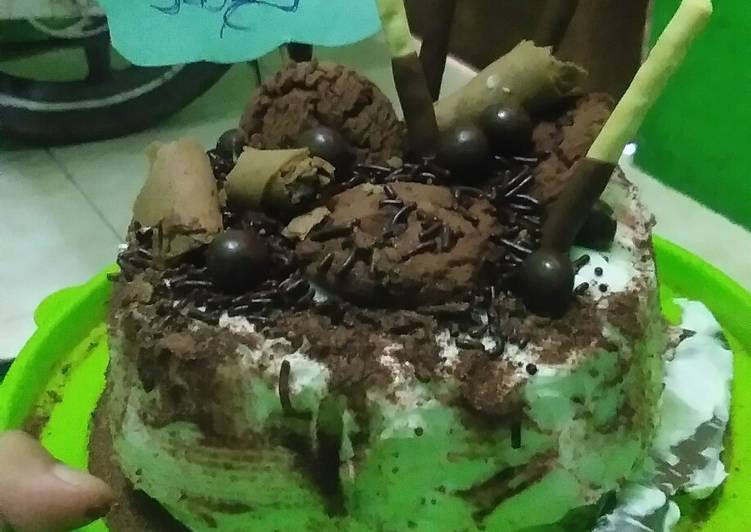 Tart cake chocolatos