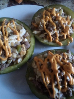 Una foto de Zapallitos rellenos