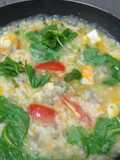 (MPASI 6 Bulan+) Bubur Hati Sapi Bayam