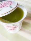 Τσάι matcha 🍵 με μέλι 🍯 και λεμόνι 🍋