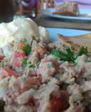 Ceviche mexicano de atún
