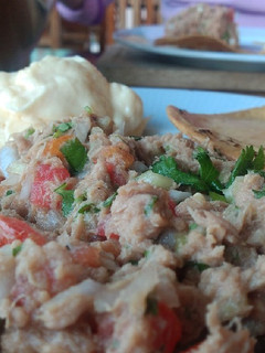 Una foto de Ceviche mexicano de atún