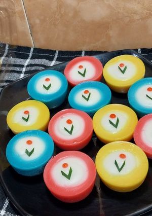 Foto resep Kue nona manis Rainbow🌈