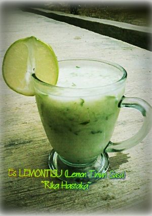 Foto resep Es Lemontisu (Lemon Timun Susu)