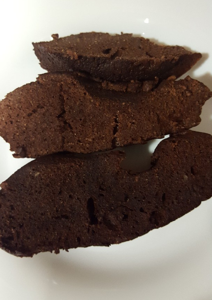 Una foto de Bizcocho fit avena cacao