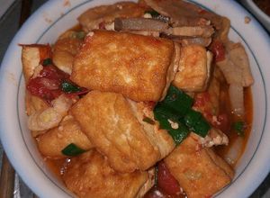 Hình của món ĐẬU SỐT CÀ CHUA, THỊT LỢN.