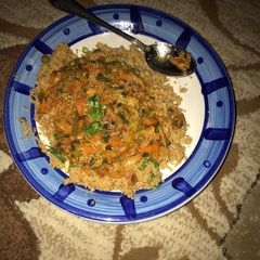 A picture of Brown cous-cous.