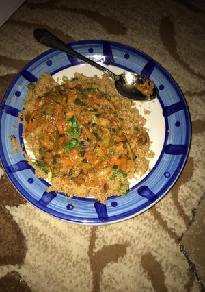 A picture of Brown cous-cous.
