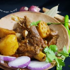 A picture of Lotus stem mutton.