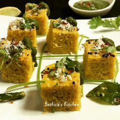 Khaman Dhokla A picture of Khaman Dhokla.