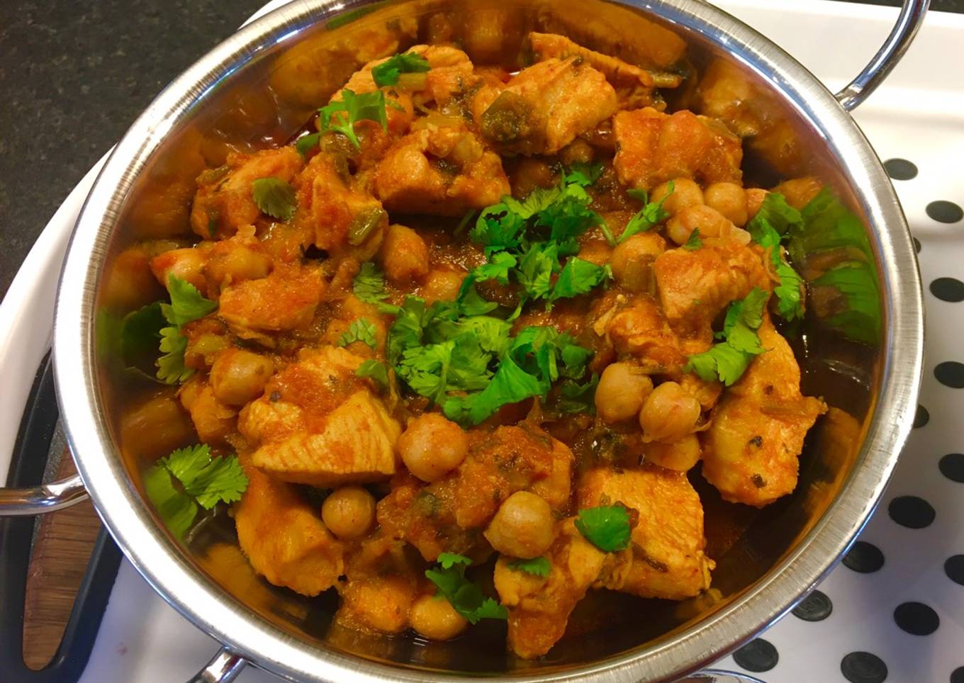 Chickpea and Chicken Tikka Masala