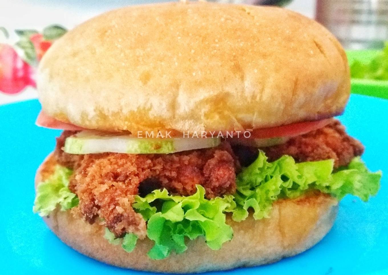 Burger ala" isi katsu