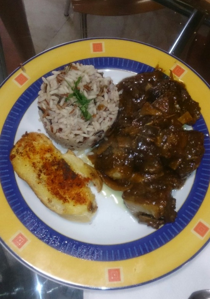 Una foto de Pollo🐥 con bambú, coca cola y soja