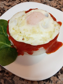 Una foto de Arroz a la cubana