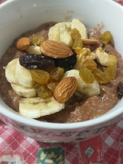 Una foto de Avena: desayuno exprés nutritivo y energizante !